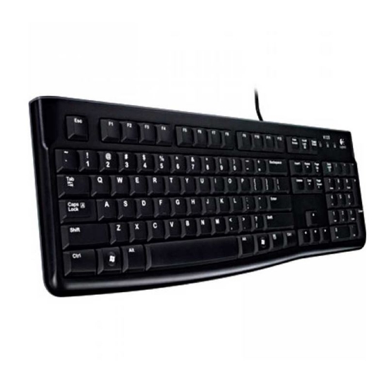 Imagem de TECLADO COM FIO K120 LOGITECH