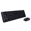 Imagem de KIT TECLADO E MOUSE SEM FIO MK220 LOGITECH