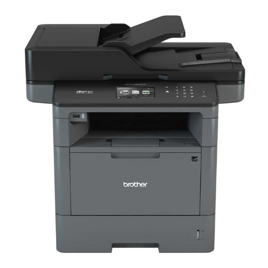 Imagem de BROTHER MULTIFUNCIONAL LASER MONO MFC-L5902DW PRETA/GRAFITE 40PPM / CM 50.000