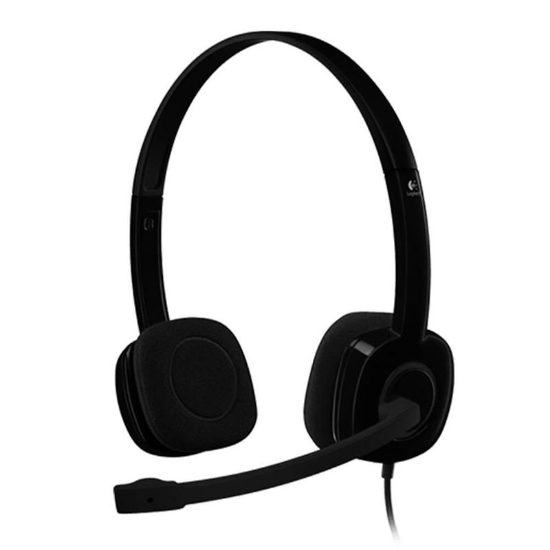 Imagem de HEADSET ANALOGICO H151 PRETO LOGITECH