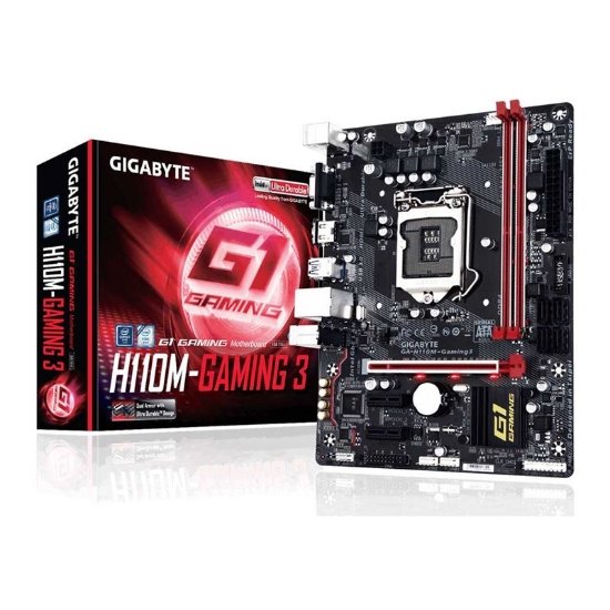 Imagem de MOTHERBOARD INTEL H110 - GA-H110M-GAMING 3