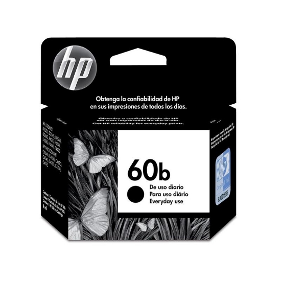 Imagem de CARTUCHO DE TINTA HP 60B PRETO EVERYDAY