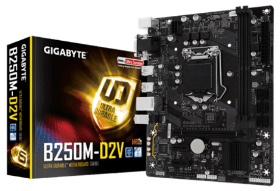 Imagem de MOTHERBOARD GIGABYTE - GA-B250M-D2V - PARA INTEL