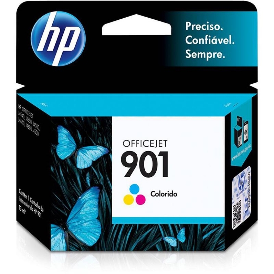 Imagem de CARTUCHO DE TINTA HP 901 OFFICEJET TRICOLOR