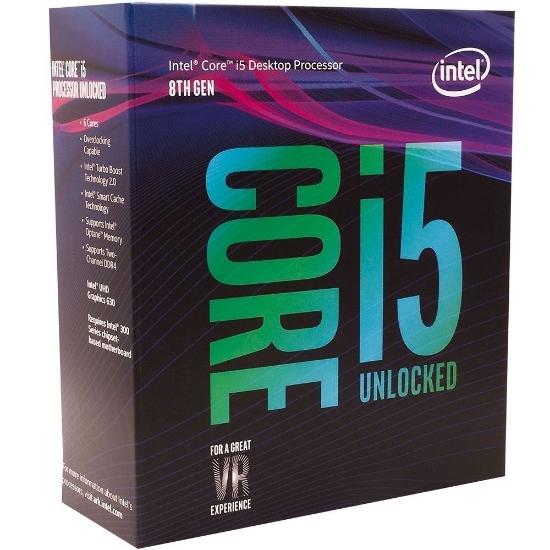 Imagem de PROCESSADOR INTEL CORE I5 8600K 3,60 GHZ 9MB CACHE LGA 1151 COFFEELAKE 8ª GERAÇÃO SEM COOLER