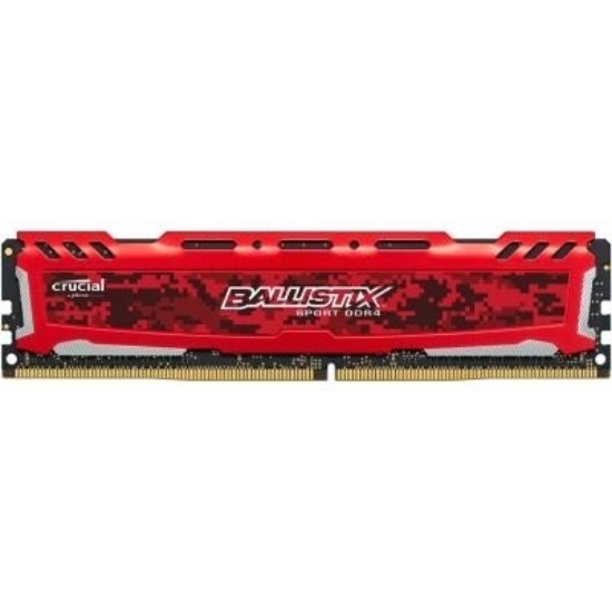 Imagem de MEMORIA DESKTOP BALLISTIX SPORT 8GB DDR4 2400 MT/s (PC4-19200) CL16 SR x8 Unbuffered DIMM 288pin