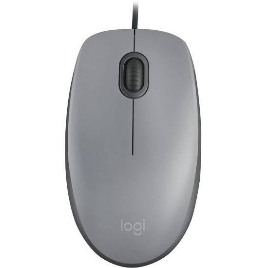 Imagem de MOUSE COM FIO M110 CINZA LOGITECH