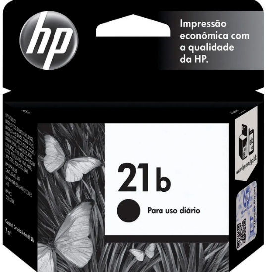 Imagem de CARTUCHO DE TINTA HP 21b PRETO