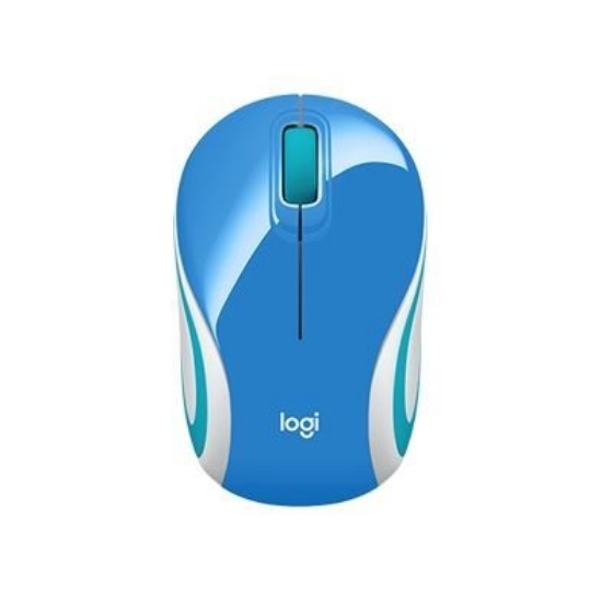 Imagem de MOUSE SEM FIO M187 AZUL LOGITECH