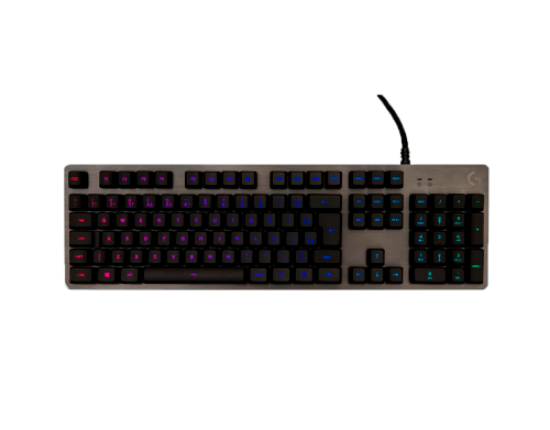 Imagem de TECLADO MECANICO RGB G512 CARBON TACTILE GX BROWN ABNT2 LOGITECH