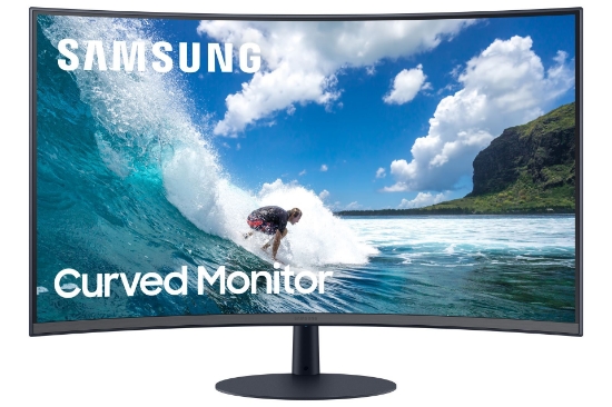 Imagem de SAMSUNG MONITOR GAMER C32T550FDL FULL HD 31,5" LED CURVO PRETO