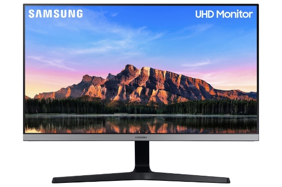 Imagem de SAMSUNG MONITOR UR55 28" UHD 4K LED DP/HDMI PRETO                                                                                                                                                                                               