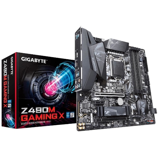 Imagem de MOTHERBOARD GIGABYTE Z490M GAMING X, INTEL LGA 1200, MATX, DDR4 10 ºGERACAO