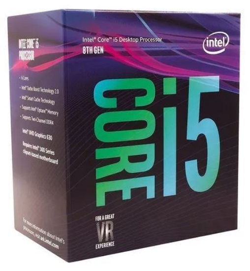 Imagem de PROCESSADOR INTEL CORE I5 8400 2,80 GHZ 9MB CACHE LGA 1151 COFFEE LAKE 8ª GERAÇÃO