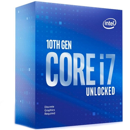 Imagem de PROCESSADOR INTEL I7 10700KF 3.80 GHZ (FREQUENCIA MAXIMA 5.10 GHZ) CACHE 16MB  FC-LGA 1200 10º GERACAO-  MARCA INTEL