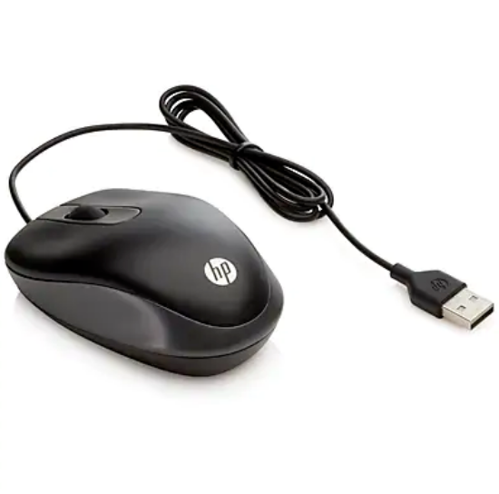 Imagem de MOUSE HP COM FIO TRAVEL USB