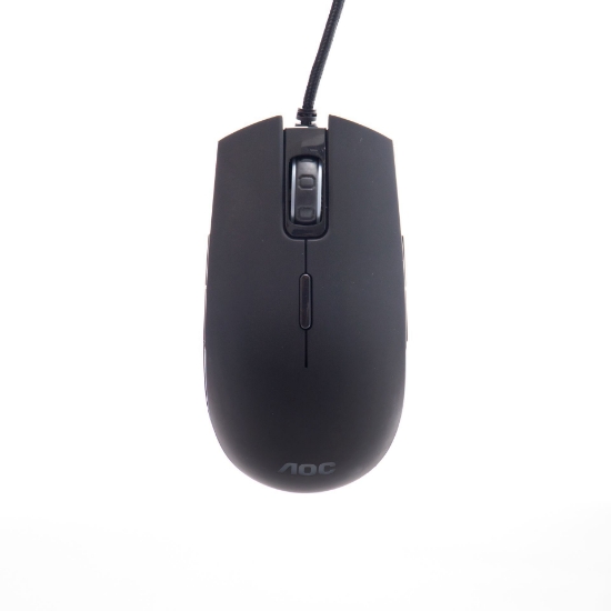 Imagem de AOC MOUSE GAMER GM500 8 BOTOES 5000DPI 100IPS RGB PRETO COM CABO                                                                                                                                                                                