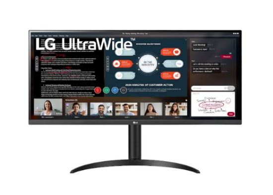 Imagem de LG MONITOR 34" LED IPS FHD 34WP550-B D-SUB/ HDMI  VESA (100X100MM) PRETO                                                                                                                                                                        