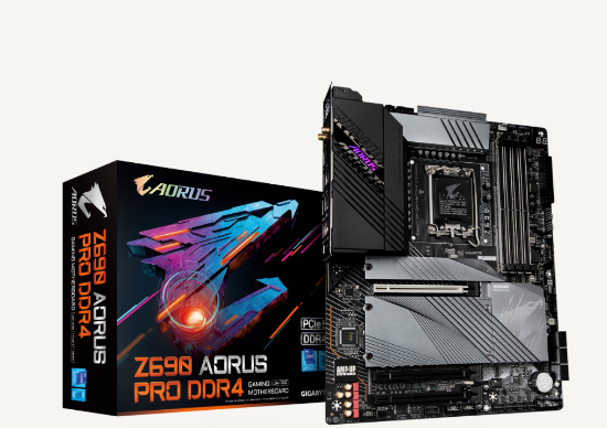 Imagem de MOTHERBOARD GIGABYTE Z690 AORUS PRO DDR4 - 12ª GERACAO