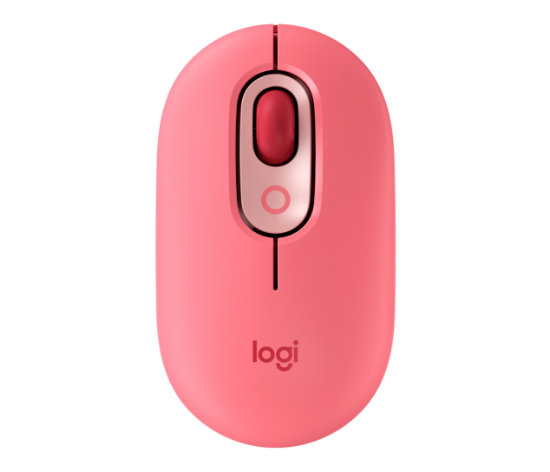 Imagem de MOUSE POP SEM FIO COM BOTAO EMOJI  ROSA - HEARTBREAKER