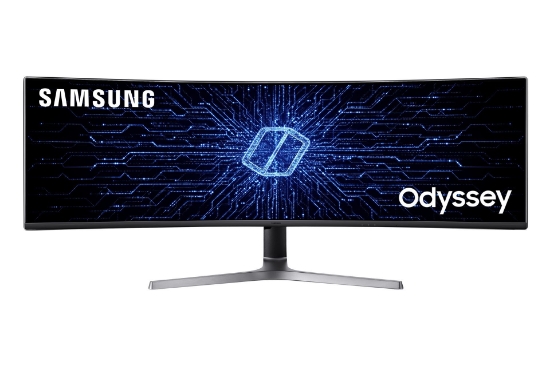 Imagem de SAMSUNG MONITOR GAMER ODYSSEY CURVO C49RG90SSL UHD 49" LED VA 4MS 120HZ PRETO                                                                                                                                                                   