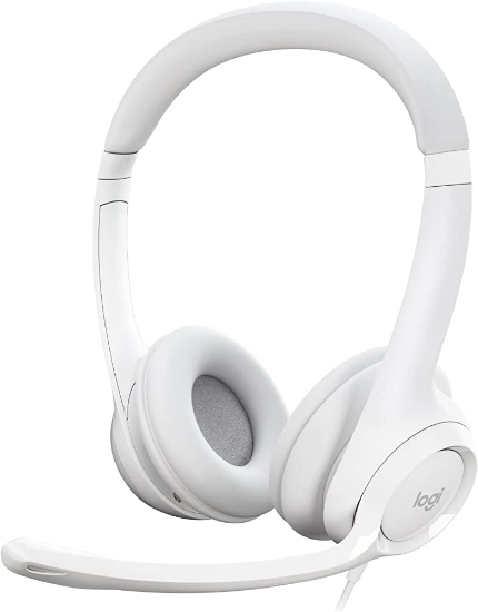 Imagem de HEADSET H390 USB LOGITECH  BRANCO