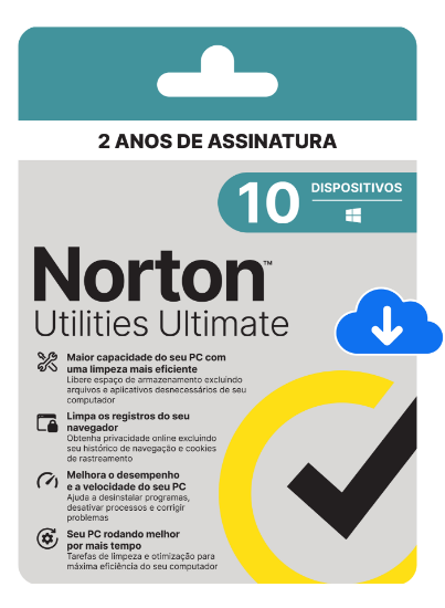 Imagem de NORTON UTILITIES ULTIMATE - 1 USUARIO; 10 DISPOSITIVOS 24 MESES ESD