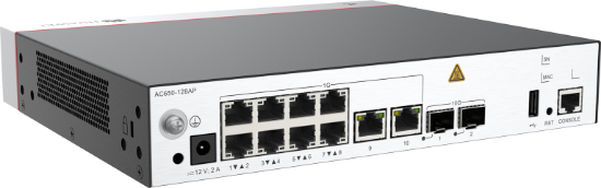 Imagem de AC650-128AP - CONTROLADORA 128 APS - 10 PORTAS  GIGABIT E 2 PORTAS 10 GIGABIT - SFP+  - FUNCAO DE SWITCH                                                                                                                                        