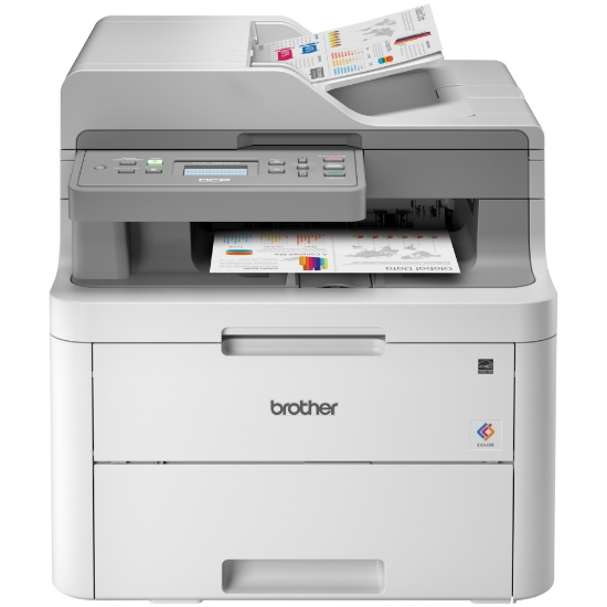 Imagem de BROTHER MULTIFUNCIONAL LED COLORIDA DCP-L3551CDW COLOR/PRETA 19PPM/19PPM / CM 30.000