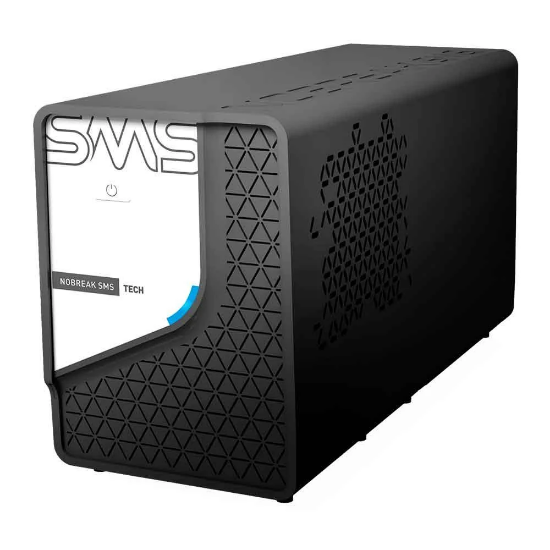 Imagem de 0029301 - NOBREAK SMS TECH 700VA, BIVOLT AUTOMATICO E SAIDA 115V, 6 TOMADAS