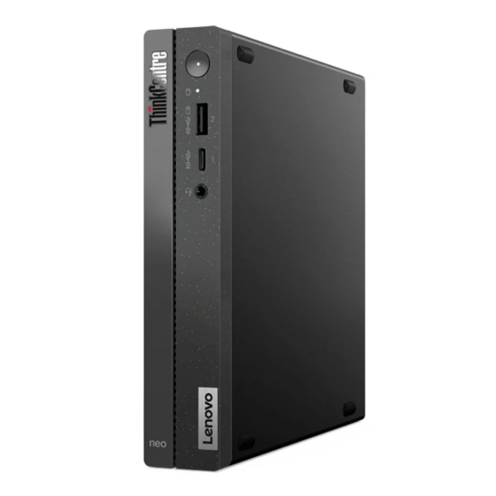 Imagem de LENOVO DESKTOP NEO 50Q GEN4 TINY, CORE I3-1215U, 16GB, 256GB SSD, WLAN - SEM SISTEMA OPERACIONAL, 1 ANO ONSITE                                                                                                                                  