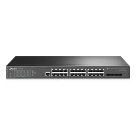 Imagem de SWITCH GERENCIAVEL GIGABIT L2+ DE 24 PORTAS COM 4 SLOTS SFP JETSTREAM