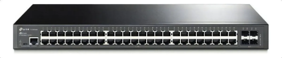 Imagem de Switch Gerenciável Gigabit 48 Portas + 4 Slots SFP JetStream TL-SG3452