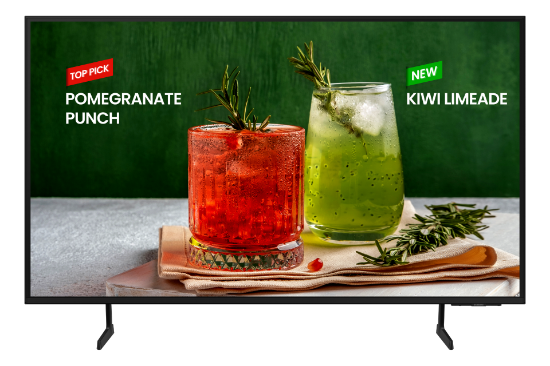 Imagem de SAMSUNG BUSINESS TV SMART UHD 4K BE65D-H, LED 65", 3HDMI, 1USB, WIFI, BLUETOOTH, TIZEN, BIVOLT                                                                                                                                                  