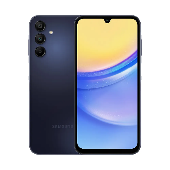Imagem de SAMSUNG SMARTPHONE GALAXY A15 5G  EE 128GB, 8GB RAM, CAMERA TRIPLA ATE 50MP + SELFIE 13MP, OCTA-CORE, TELA AMOLED 6,5” 90MHZ, DUAL CHIP, KNOX SUITE, AZUL ESCURO                                                                                