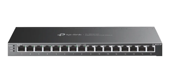 Imagem de Switch Smart Gigabit TL-SG2016P 16 Portas com 8 PoE+ 802.3at - JetStream