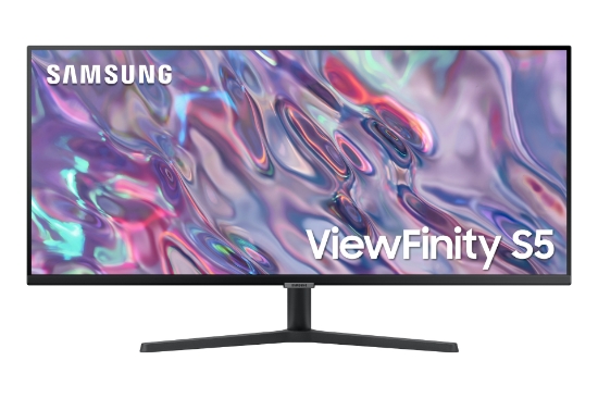 Imagem de Monitor Gamer Samsung ViewFinity S5 34'' UWQHD LED VA 100Hz Preto - LS34C500GALMZD