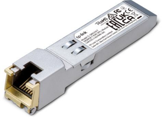 Imagem de Módulo SFP+ RJ45 10GBASE-T TL-SM5310-T – Alta Velocidade e Compatibilidade