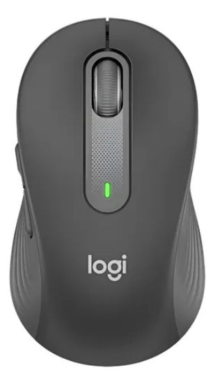 Imagem de Mouse Sem Fio Logitech Signature M650 L Grafite - Conforto e Precisão