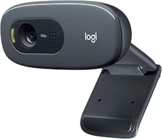 Imagem de Webcam Logitech HD C270 960-000694 - Vídeo Full HD 720p com Microfone Integrado