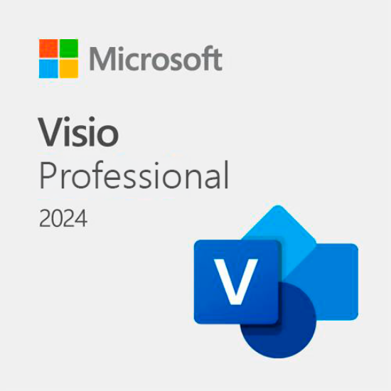 Imagem de Microsoft Visio Professional 2024 - Licença Multilíngue EP2-07111