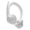 Imagem de Headset Sem Fio Logitech Zone 300 Branco - Áudio Profissional e Conforto