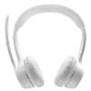 Imagem de Headset Sem Fio Logitech Zone 300 Branco | Áudio Profissional e Conforto