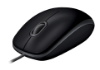 Imagem de Mouse Logitech M110 Preto com Clique Silencioso e Fio - Modelo 910-006756
