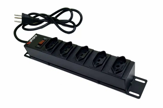 Imagem de FL PDU 10A Bivolt + 5 Tomadas - Modelo 560