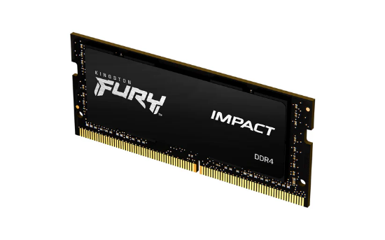 Imagem de Memória RAM 8GB DDR4 3200MHz 1,2V Kingston Fury Impact para Notebook - KF432S20IB/8