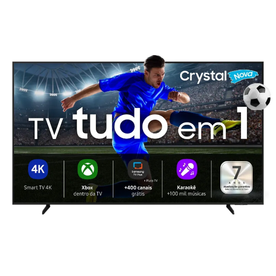 Imagem de Samsung Smart TV 65" Crystal UHD 4K U8600F 2025 – Design Fino, Gaming Hub, Alexa Compatível